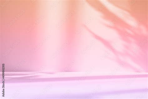 Abstract Gradient Pink Studio Background For Product Presentation