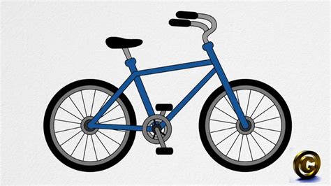 How To Draw A Bike Step By Step Easy Rynell Blog