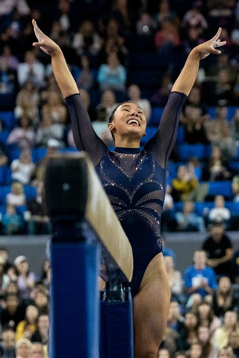 Gymnastics looks to increase consistency as Pac-12 championship nears - Daily Bruin