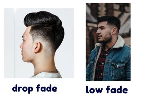 Drop Fade Vs Low Fade Vs Taper Differences Photos • Ready Sleek