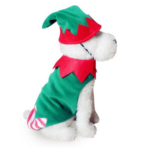 Christmas Elf Pet Costume Xt12355