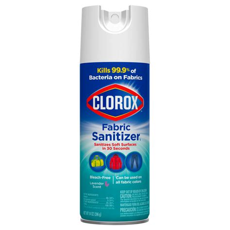 Save On Clorox Fabric Sanitizer Lavender Scent Bleach Free Order Online
