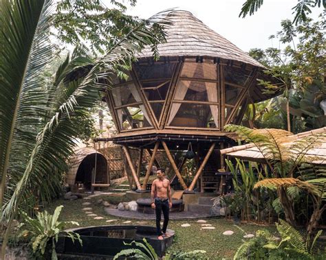 Hideout Beehive Unique Jungle Bamboo Home At Hideout Bali Bamboo