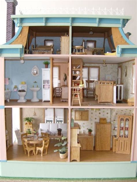 My Crafting And Hobby Adventures The Lily Dollhouse Project Dollhouse