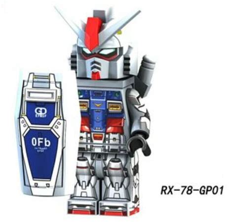 積木人仔 兼容 LEGO 高達 Gundam RX 78 GP02 RX 78 2 迷彩版 Block mini fig 興趣及