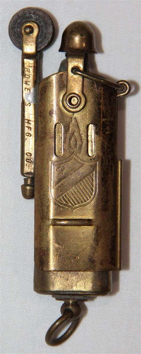 B143 Wwi Bowers Windproof Trench Cigarette Lighter B And B Militaria