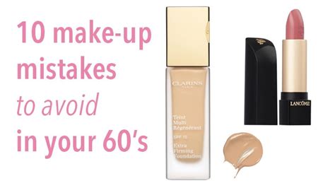 10 makeup mistakes to avoid in your 60s starts at 60