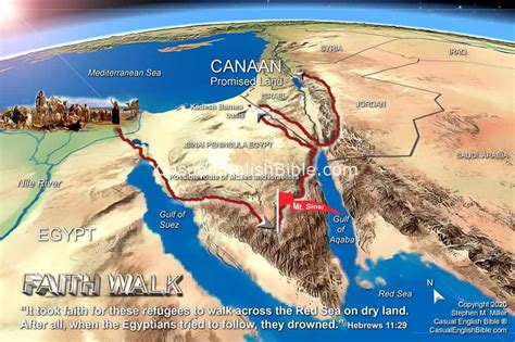Route Of Exodus Maps And Videos Page 2 Of 2 Casual English Bible