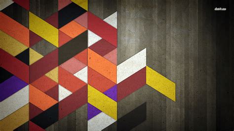 47 Geometric Shapes Wallpaper Wallpapersafari