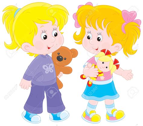 Girl Playing With Doll Clipart 10 Free Cliparts Download Images On