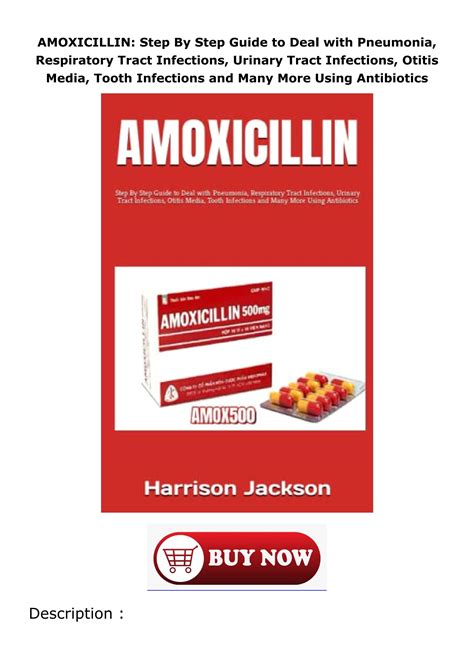 Ebook Download Amoxicillin Step By Step Guide To Deal With Pneumonia Respiratory Tract