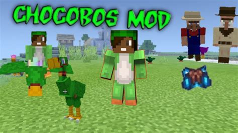 Chococraft Pe Mod De Chocobos Para Minecraft Pe Link Directo Mediafire