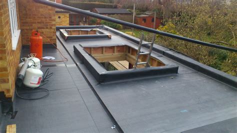 New Build EPDM flat roof Dorking | Flat roof, Flat roof extension, Roof architecture