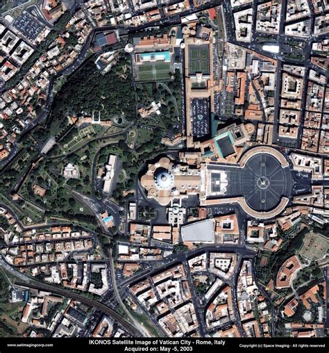 Aerial View Vatican City
