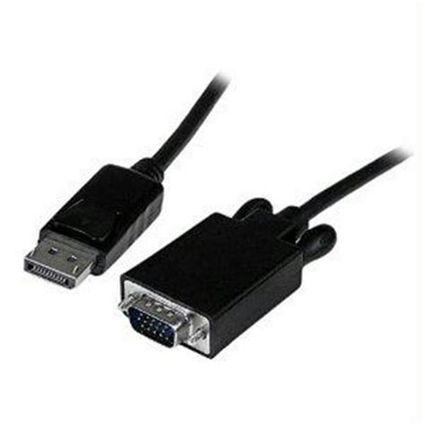 Startech 15 Displayport To Vga Adapter Converter Cable Black