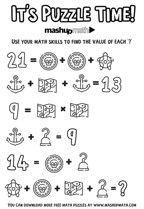 Free Math Coloring Worksheets For Grades 1 8 — Mashup Math