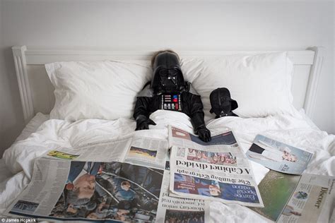 Star Wars Darth Vader Goes About His Daily Business In Hilarious Photo