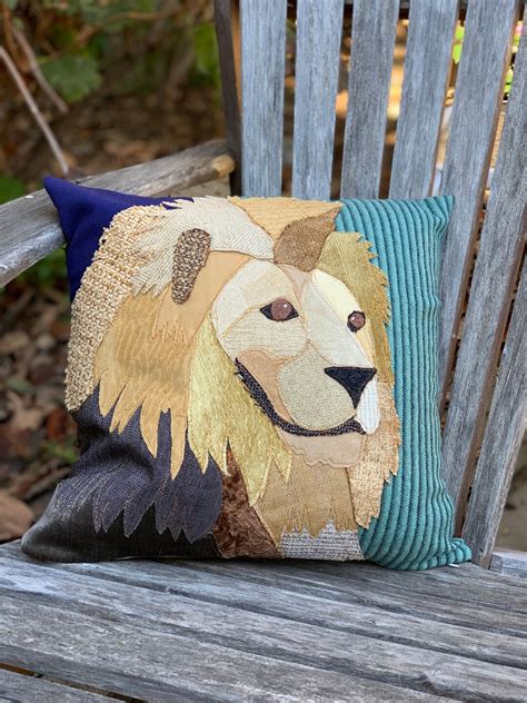 Lion Pillow Pet Pillow Safari Decor Animal Lover T Cushion Cover