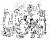 Coloring Pages Halloween Kids Printable Spooky Activities Print Tip Printables 30seconds Mom sketch template