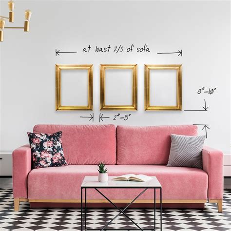 How To Hang Pictures Above A Couch Over Couch Decor Couch Decor