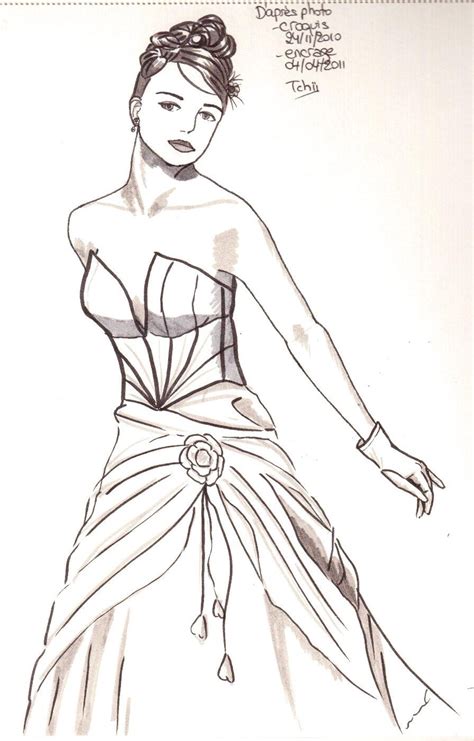 Dernière Styliste Dessin De Robe Tres Facile - Cuandono ...