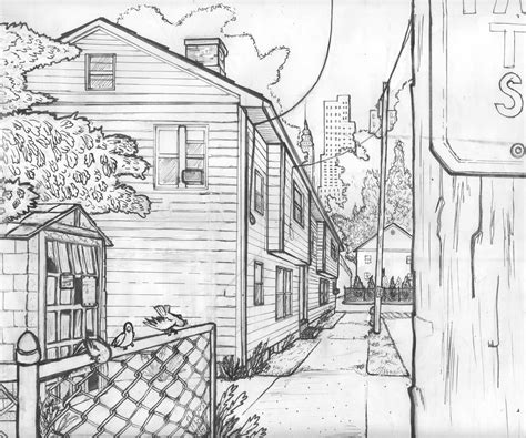 Perspective Art Perspective Drawing Architecture 1 Point Perspective