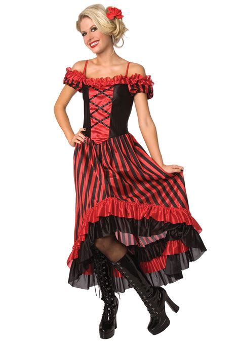 Wild West Saloon Girl Costume Womens Dance Hall Girl Costumes Saloon Girl Costumes Saloon
