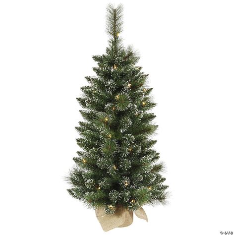 Vickerman 3 Snow Tipped Mixed Pine And Berry Christmas Tree With Clear