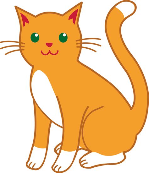 Free Cartoon Cat Transparent Background Download Free Cartoon Cat