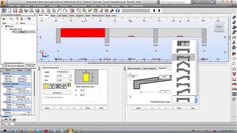 Reinforced Concrete Beam Design Robot Structural Analysis 2014 YouTube