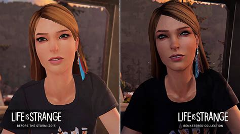 Life Is Strange Before The Storm Remastered Graphics Comparison Lis