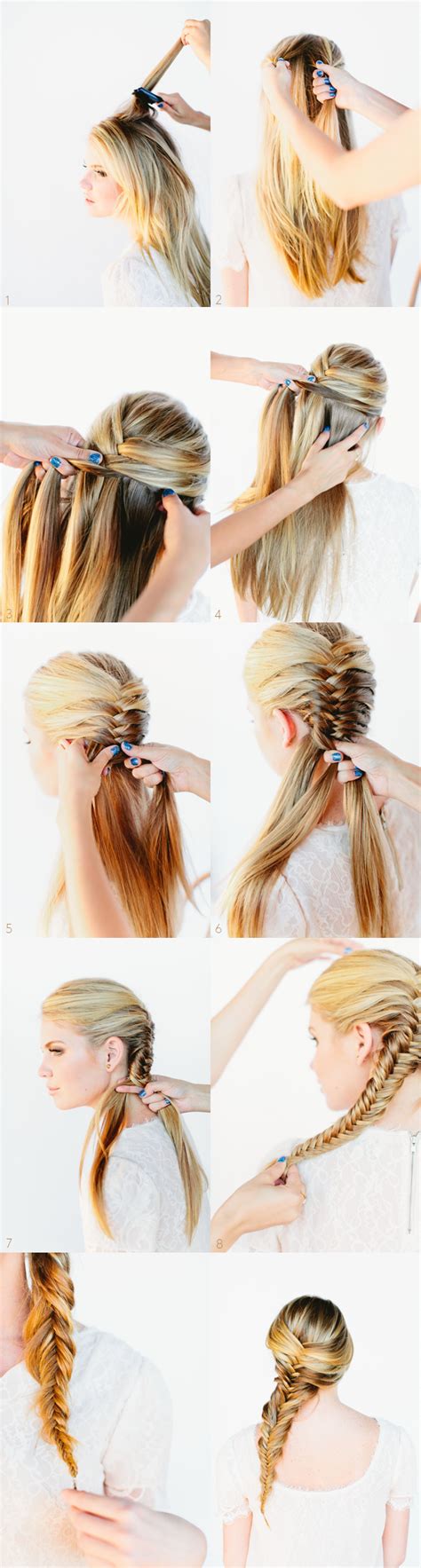 Limited time sale easy return. Fishtail Braid Hair Tutorial - Once Wed