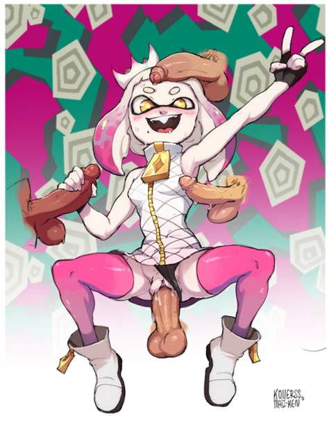 Kollerss Maiz Ken Pearl Splatoon Nintendo Splatoon Series Splatoon 2 Multiple Penises