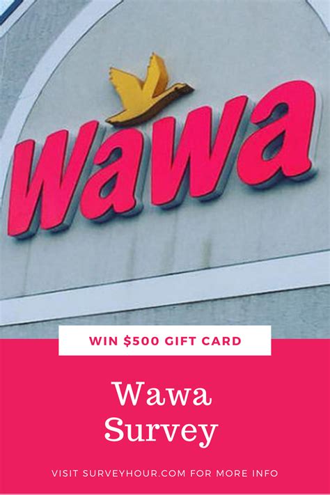 Mywawavisit Wawa Survey And Win 500 T Card In 2021 T Card