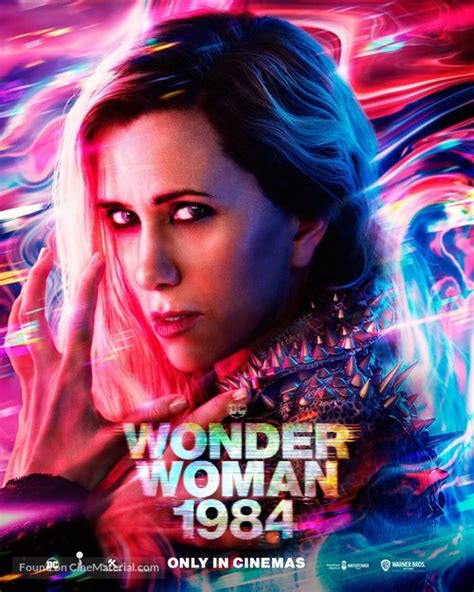 Wonder Woman 1984 2020 International Movie Poster