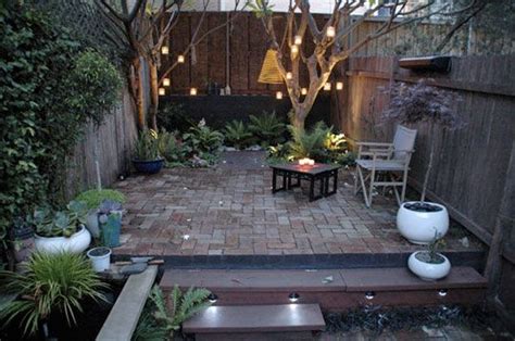 Before And After Courtyard Garden From Normal Room Small