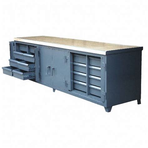 Buy Strong Hold Cabinet Workbench Butcher Block In Depth In