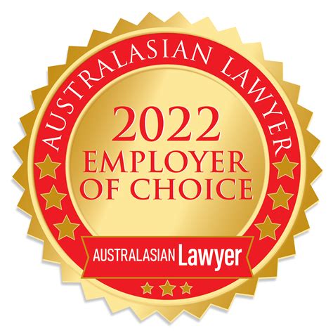 Al 5 Star Employer Of Choice 2022 Holding Redlich Al 5 Star Employer