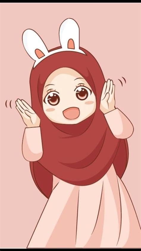 Animasi Kartun Muslimah Cantik Anime Berhijab Keren 2019 Gambar Riset