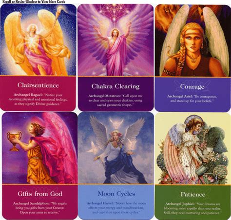 Archangel Oracle Cards The Tarot Garden