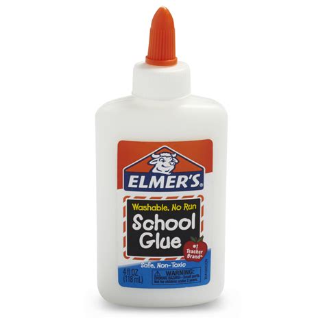 Elmers Liquid School Glue Washable 4 Ounces 1 Count Great For