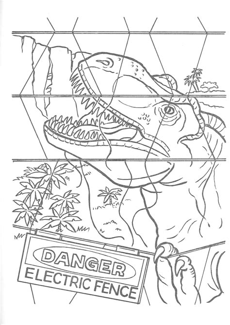 Jurassic Park Official Coloring Page Jurassic Park Photo 43330811 Fanpop Page 83