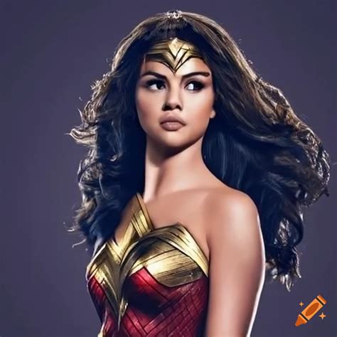 Selena Gomez As Wonder Woman On Craiyon