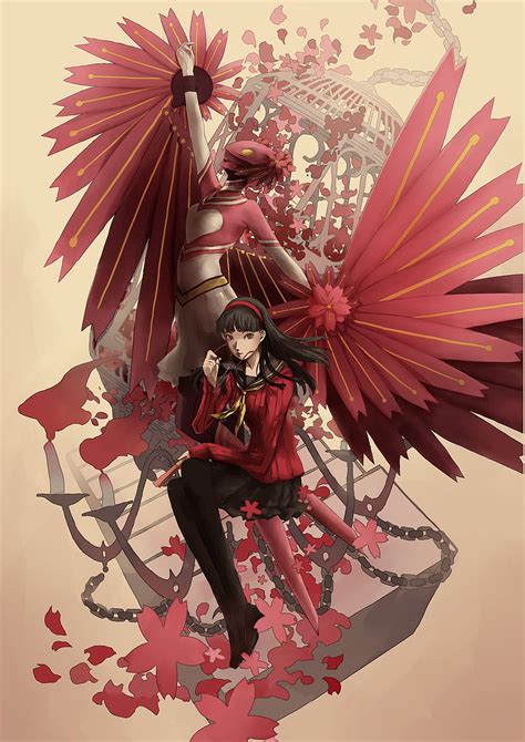 Persona 4 Satonaka Chie Amagi Yukiko Kujikawa Rise Hd Wallpaper Pxfuel