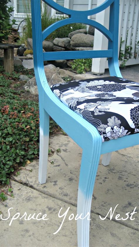Spruce Your Nest Ombre Chair Ombre Chair Diy Chair Chair