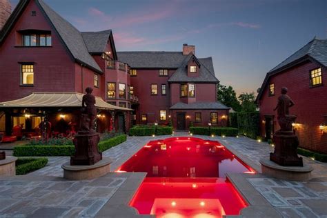 Inside Kat Von Ds Incredible £10m Mansion Which Has Blood Red