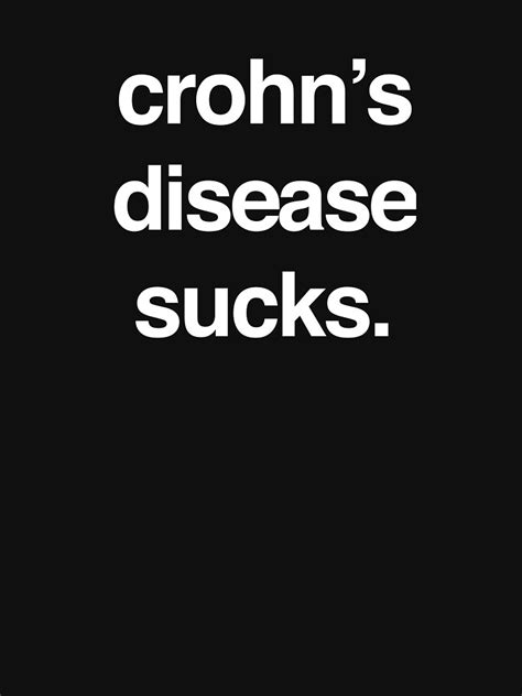 Sucks Ibs Crohns Disease Awareness T T Shirt By Emddesign