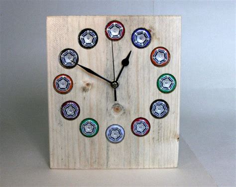 Hand Made Sam Smiths Beer Bottle Top Clock By Tom Thumb Designs Ref