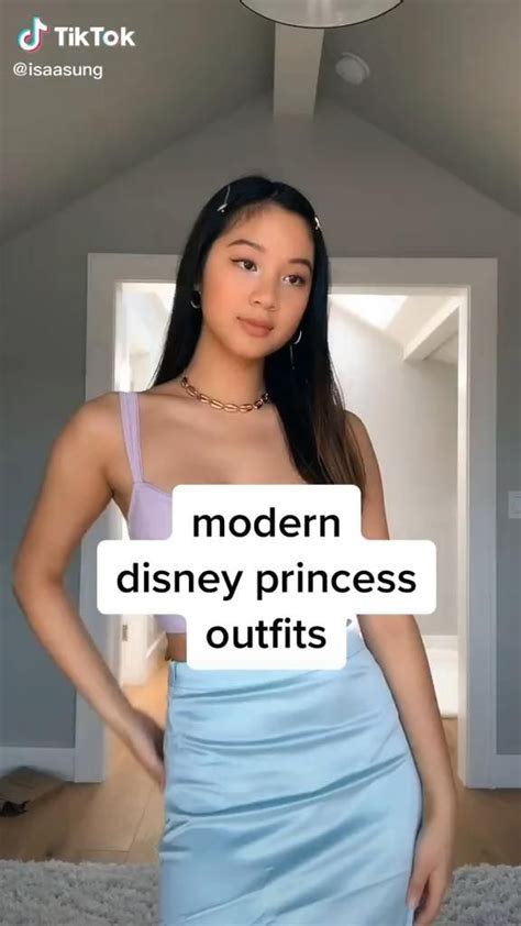 Casual Modern Disney Princess Outfits Fashion Ootd Tiktok [video] Disney Princess Outfits