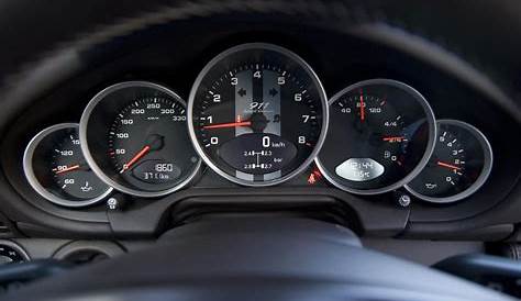 porsche 911 instrument panel